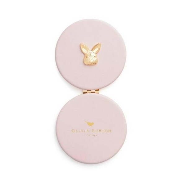 ♡ Olivia Burton ♡ Bunny Compact Mirror - Blossom & Gold - Picture 7 of 9